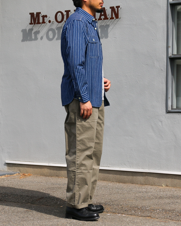 TROPHY CLOTHING TR-SH04 Harvest L/S Shirt Stripe
