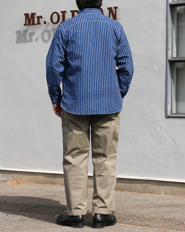 TROPHY CLOTHING TR-SH04 Harvest L/S Shirt Stripe