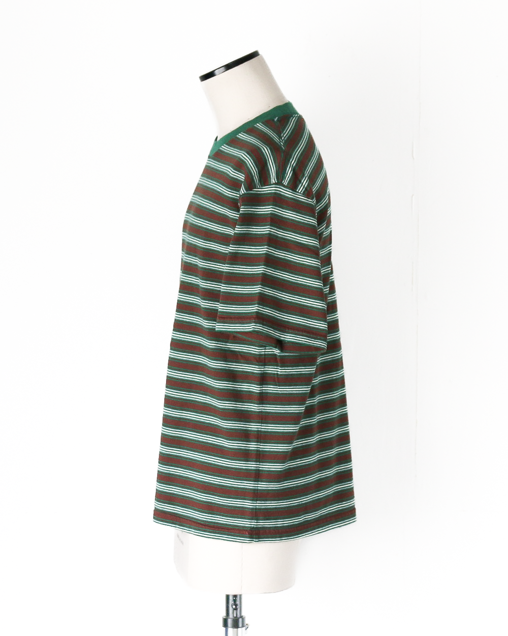 WALLA WALLA SPORT S/S STRIPE TEE Brown/Green