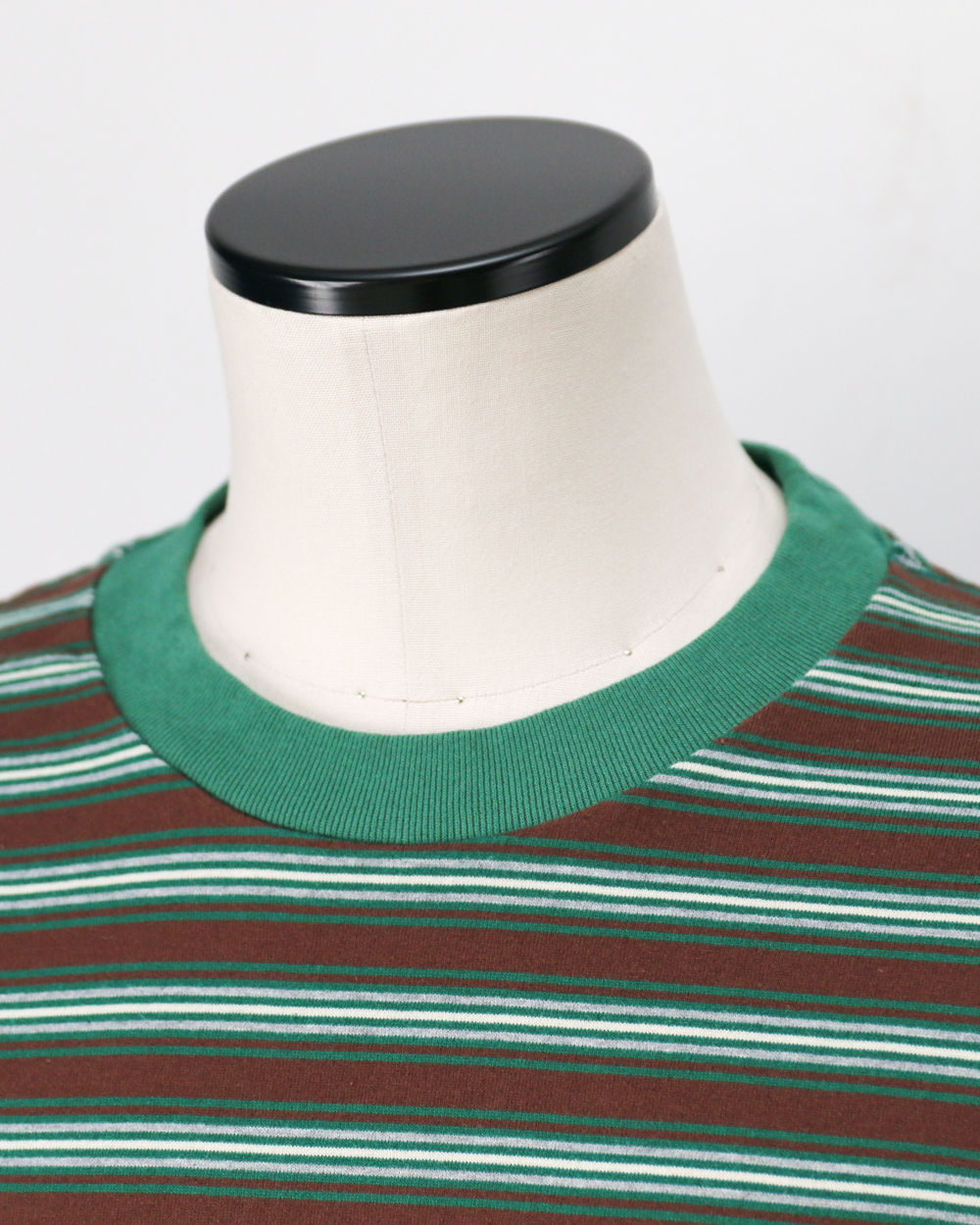WALLA WALLA SPORT S/S STRIPE TEE Brown/Green