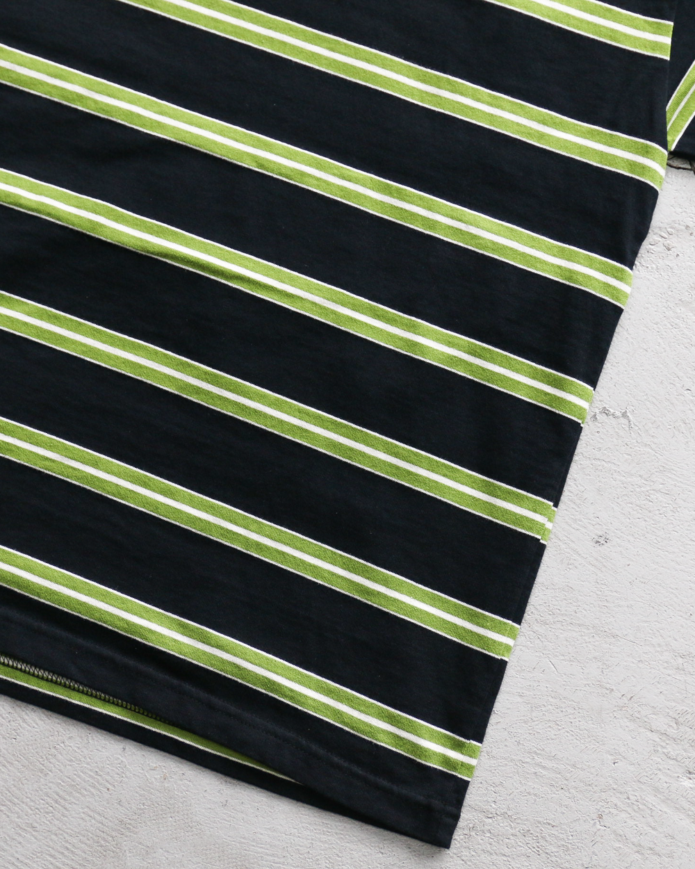 WALLA WALLA SPORT S/S STRIPE TEE Black/Green