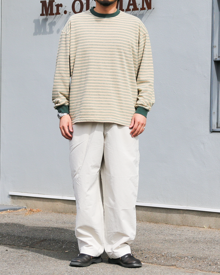 DELICIOUS Urban Big Easy Pants Ivory