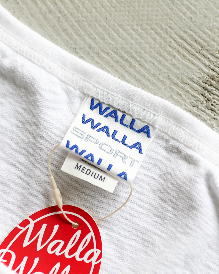 WALLA WALLA SPORT SOLID TANK TOP White