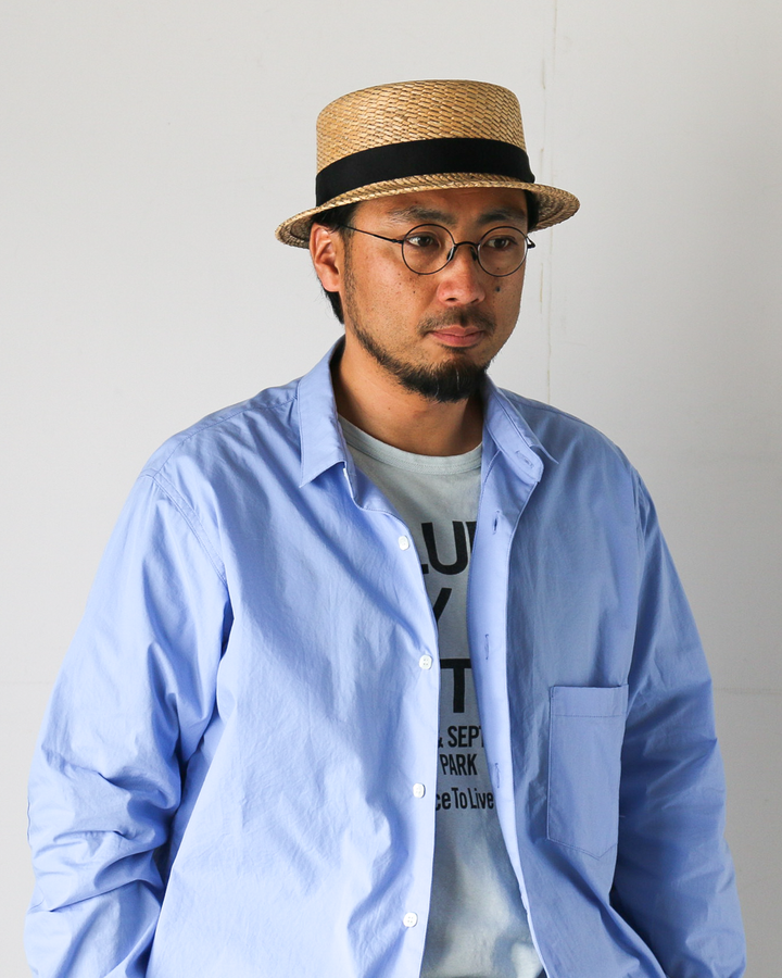 HIGHER HO26001 HORSE GRASS SHORT BRIM BOATER
