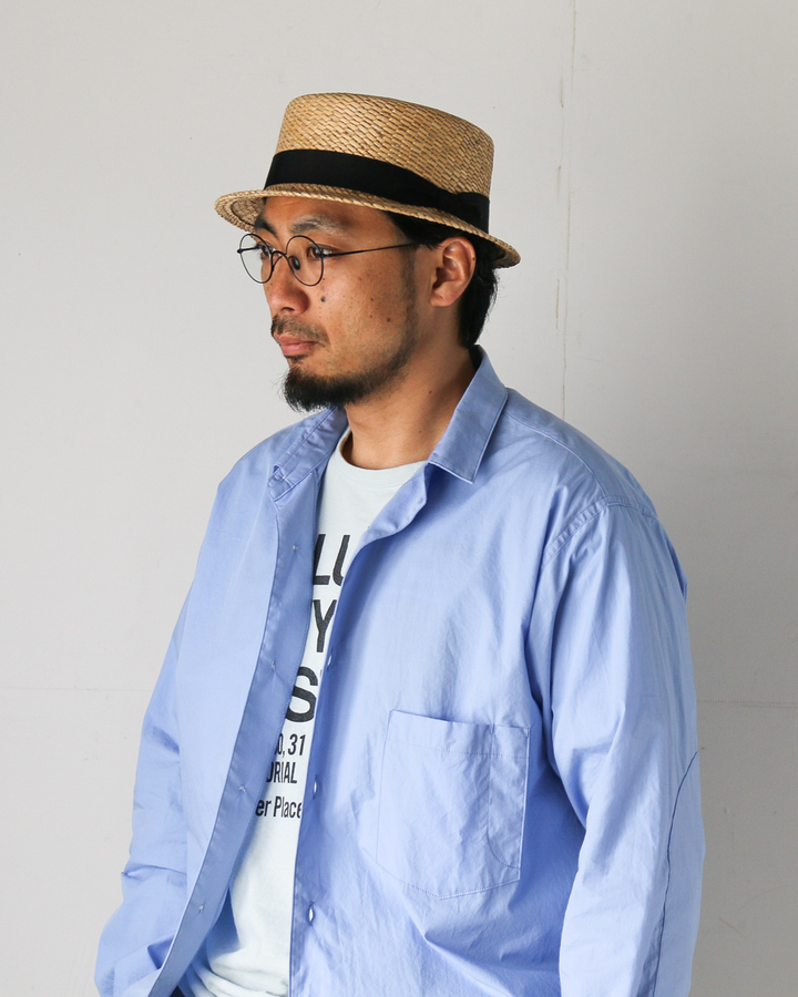 HIGHER HO26001 HORSE GRASS SHORT BRIM BOATER