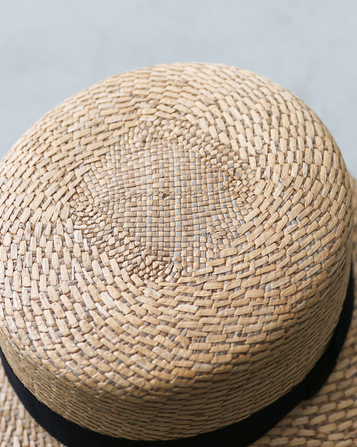 HIGHER HO26001 HORSE GRASS SHORT BRIM BOATER