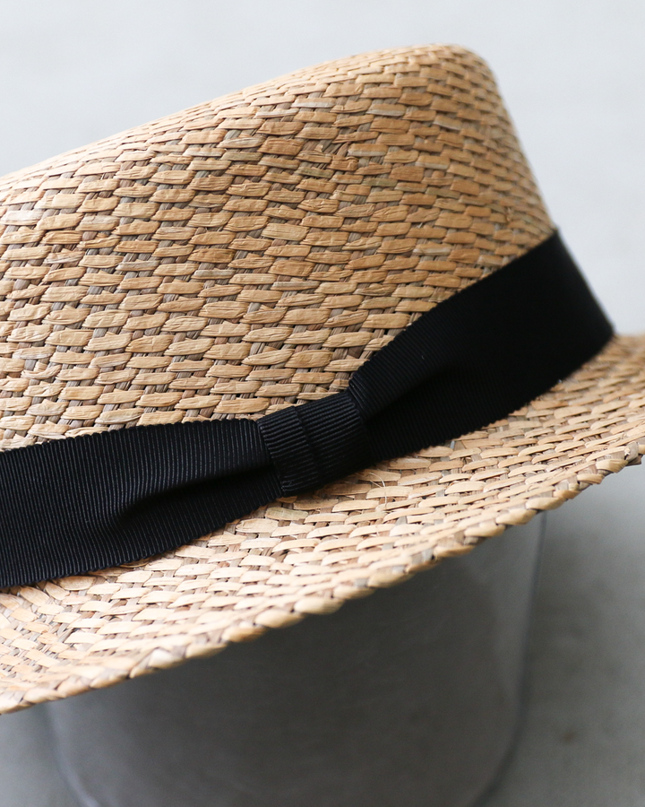HIGHER HO26001 HORSE GRASS SHORT BRIM BOATER