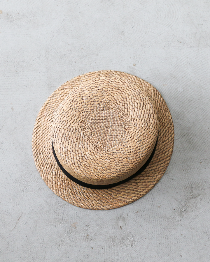 HIGHER HO26001 HORSE GRASS SHORT BRIM BOATER