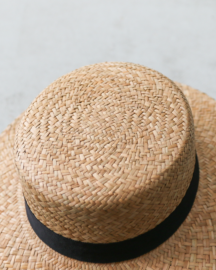 HIGHER HO24002 YELLOW STRAW BOATER