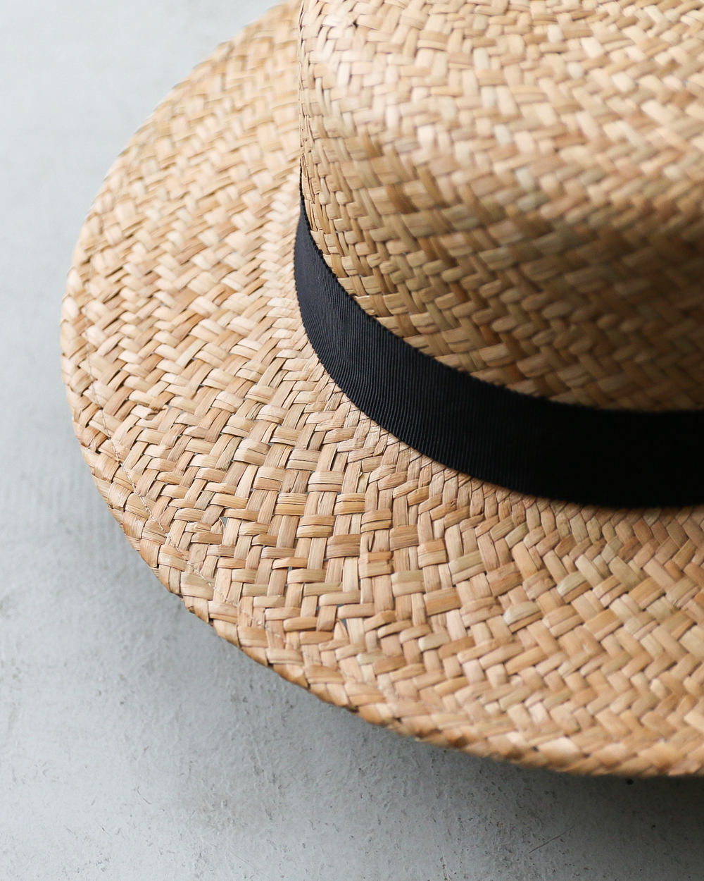 HIGHER HO24002 YELLOW STRAW BOATER