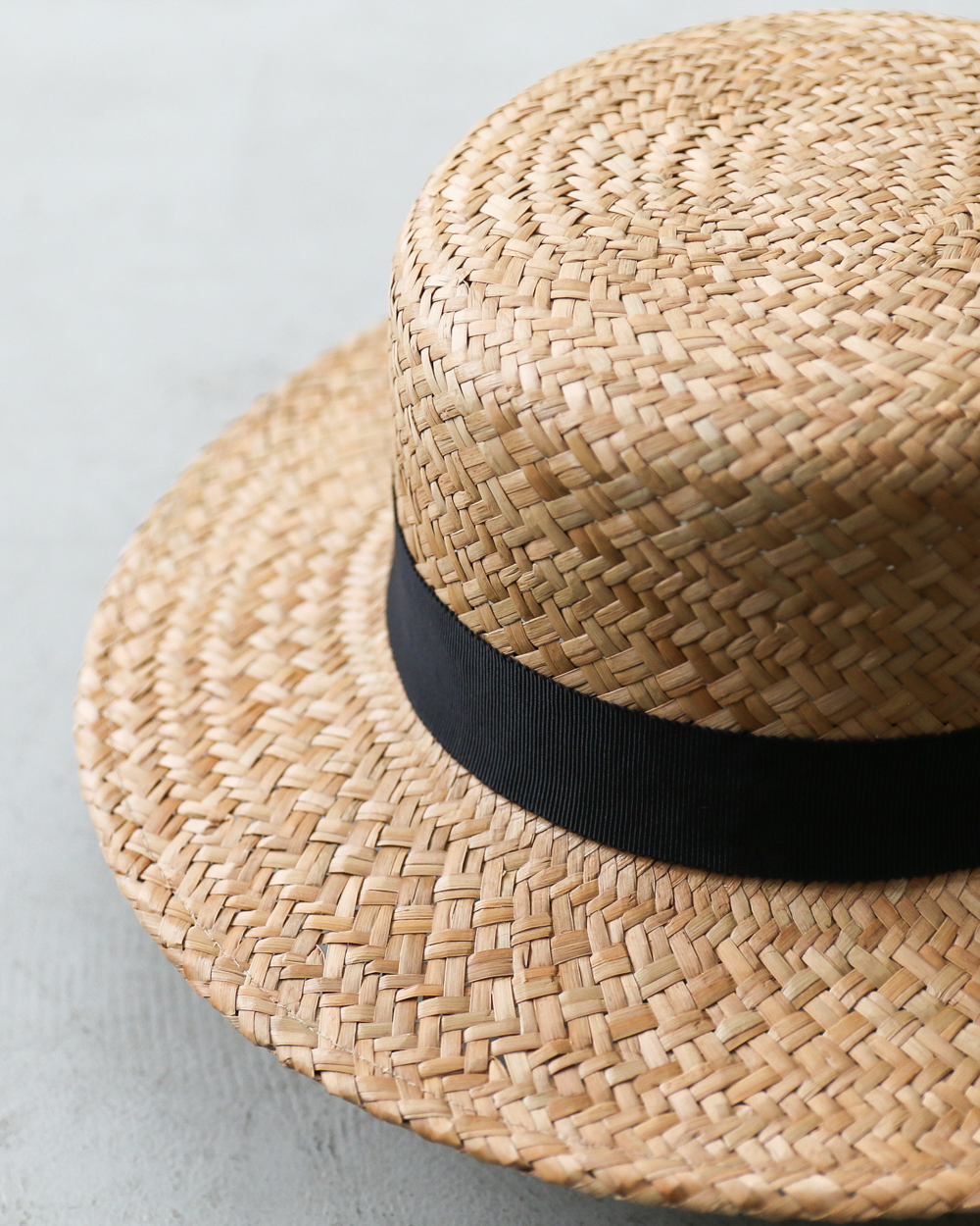 HIGHER HO24002 YELLOW STRAW BOATER