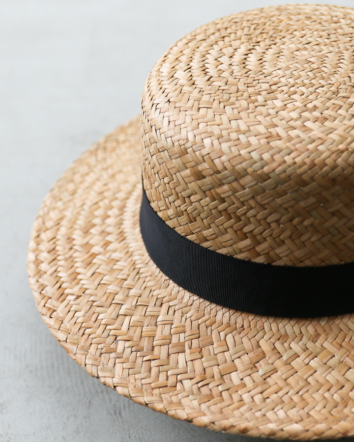 HIGHER HO24002 YELLOW STRAW BOATER
