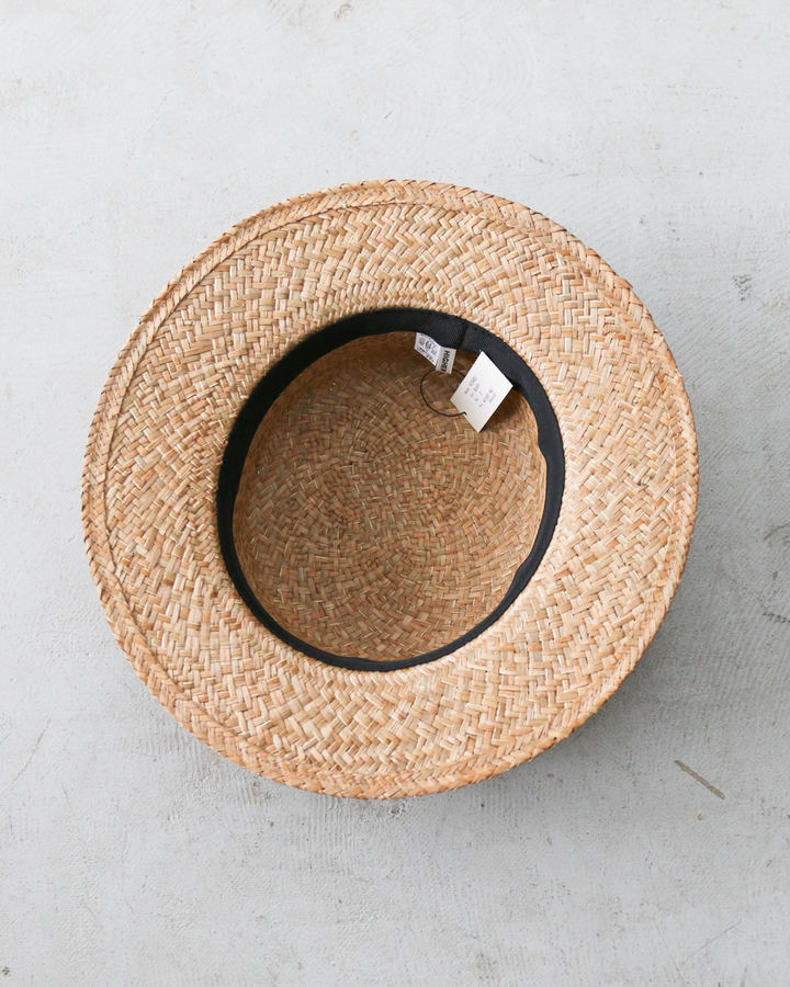 HIGHER HO24002 YELLOW STRAW BOATER