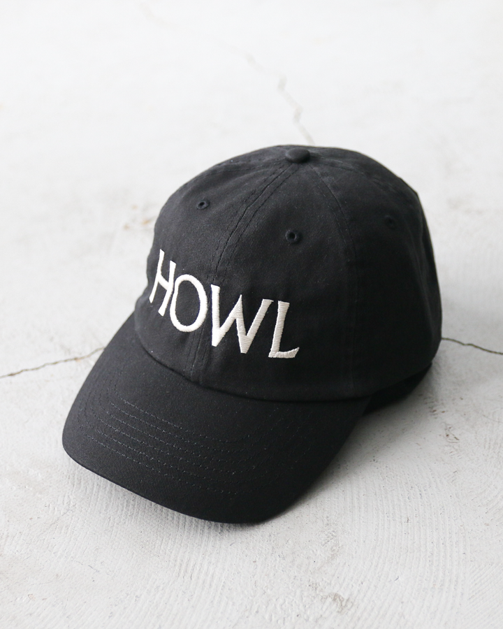 City Lights Bookstore シティライツブックストア HOWL Logo Cap Black