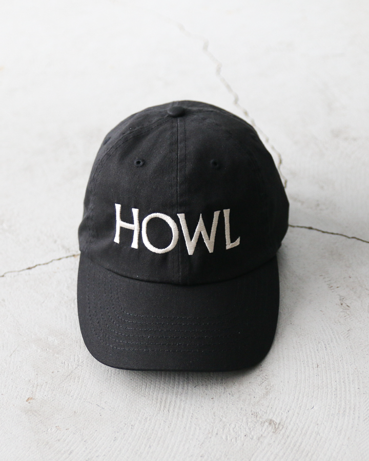 City Lights Bookstore シティライツブックストア HOWL Logo Cap Black
