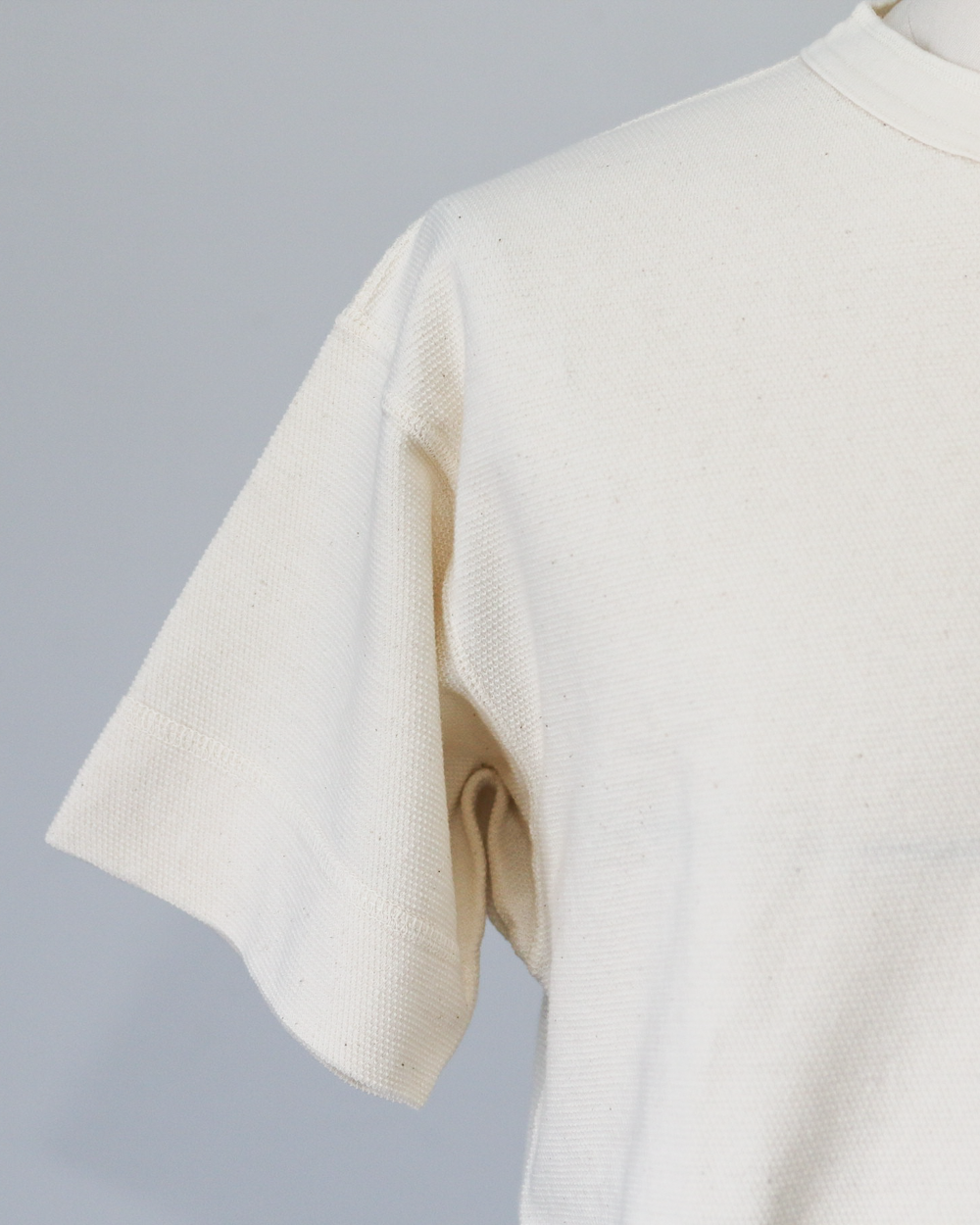 TROPHY CLOTHING TR26SS-209 Utility Mil Henley S/S Tee Natural