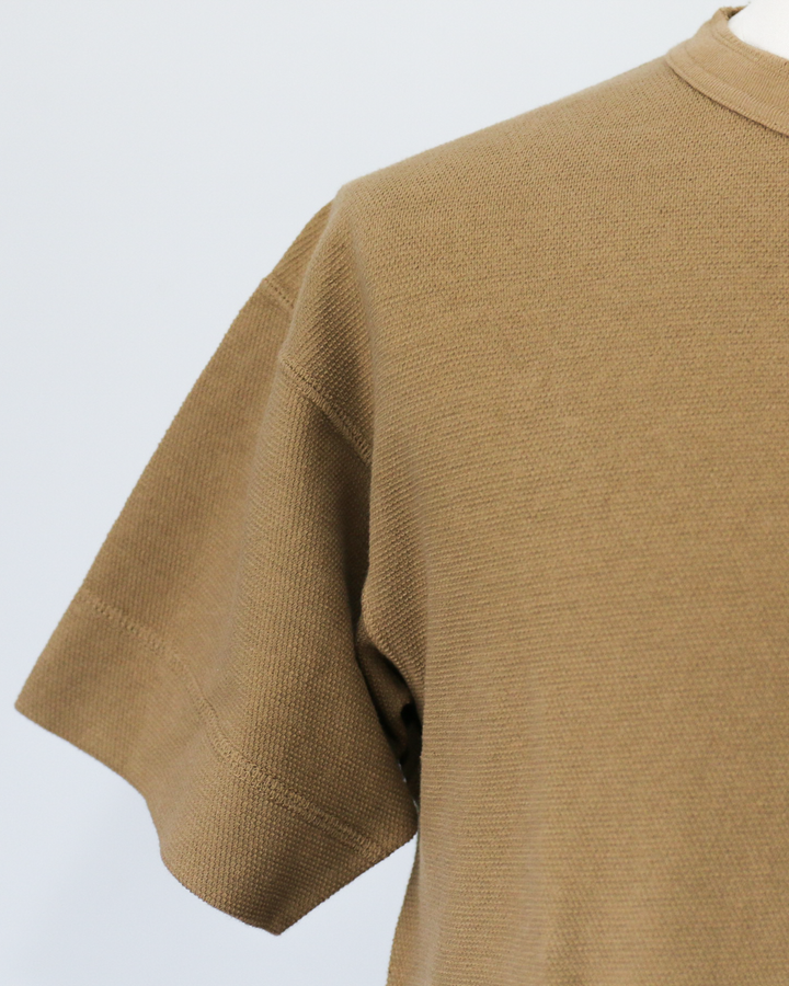 TROPHY CLOTHING TR26SS-209 Utility Mil Henley S/S Tee Coyote