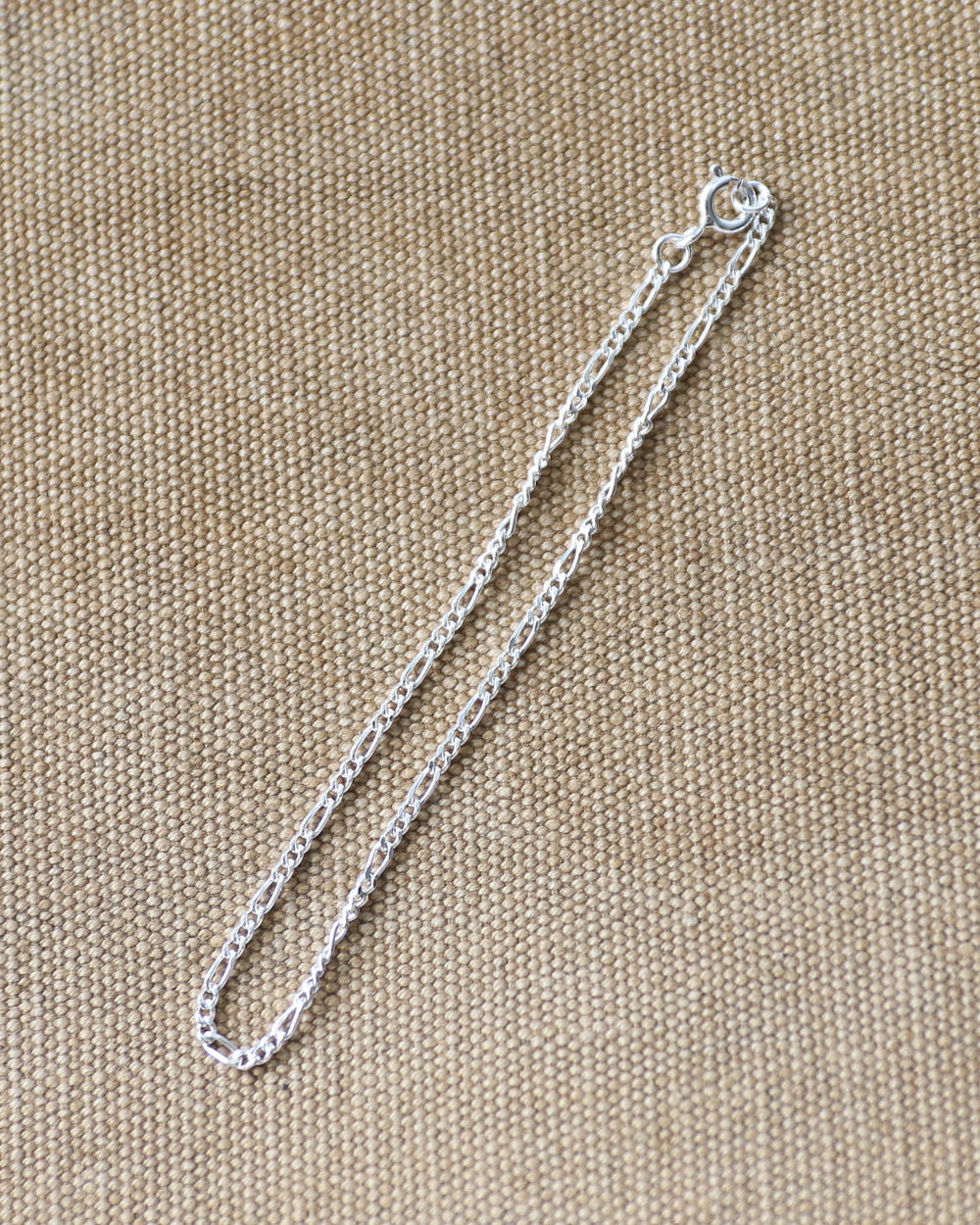 Vintage England Silver Jewelry Chain Bracelet 01