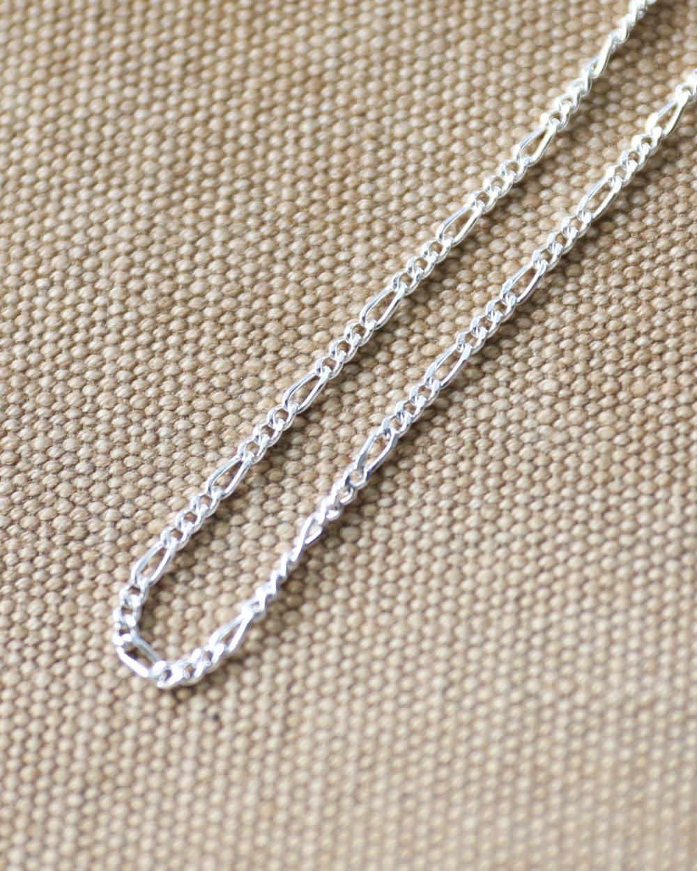 Vintage England Silver Jewelry Chain Bracelet 01