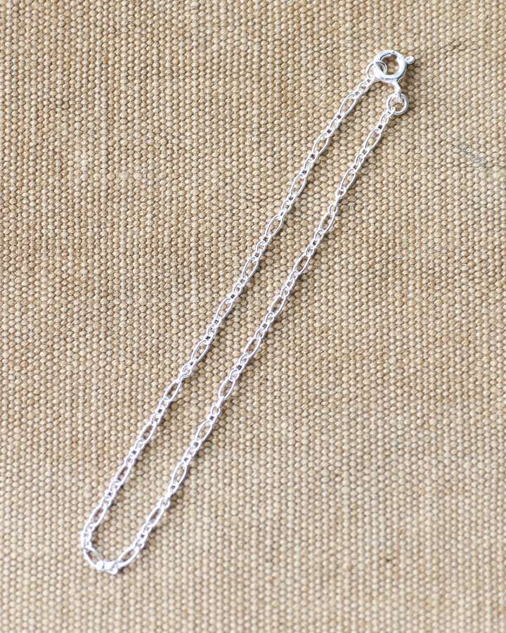 Vintage England Silver Jewelry Chain Bracelet 04