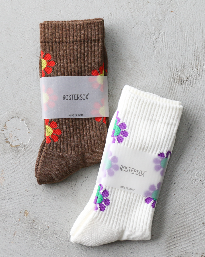ROSTER SOCKS ロスターソックス RS-510 Peace Socks