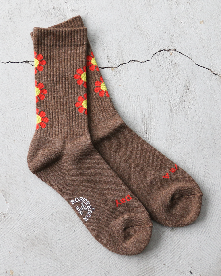 ROSTER SOCKS ロスターソックス RS-510 Peace Socks