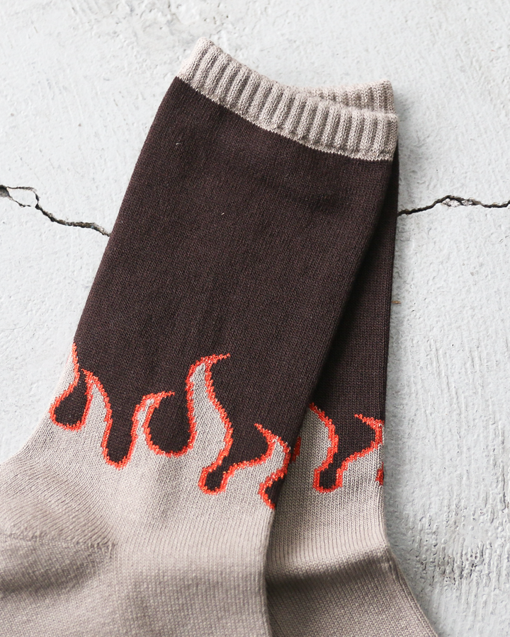 ROSTER SOCKS ロスターソックス RS-517 Fire Socks