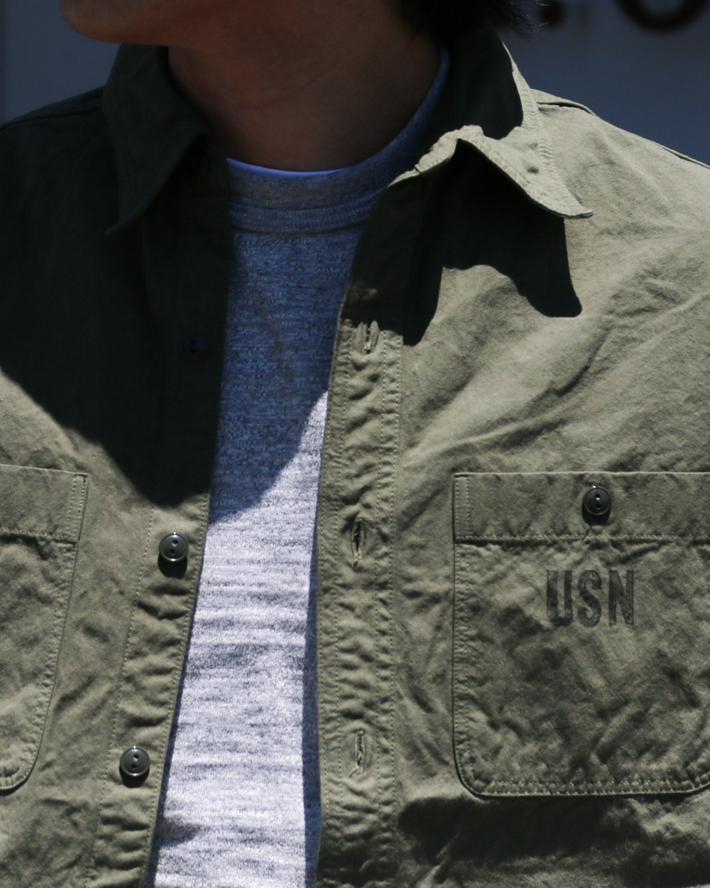 COLIMBO ZB-0302 MARSHAL ISLAND  CREWMANS SHIRT CUSTOM
