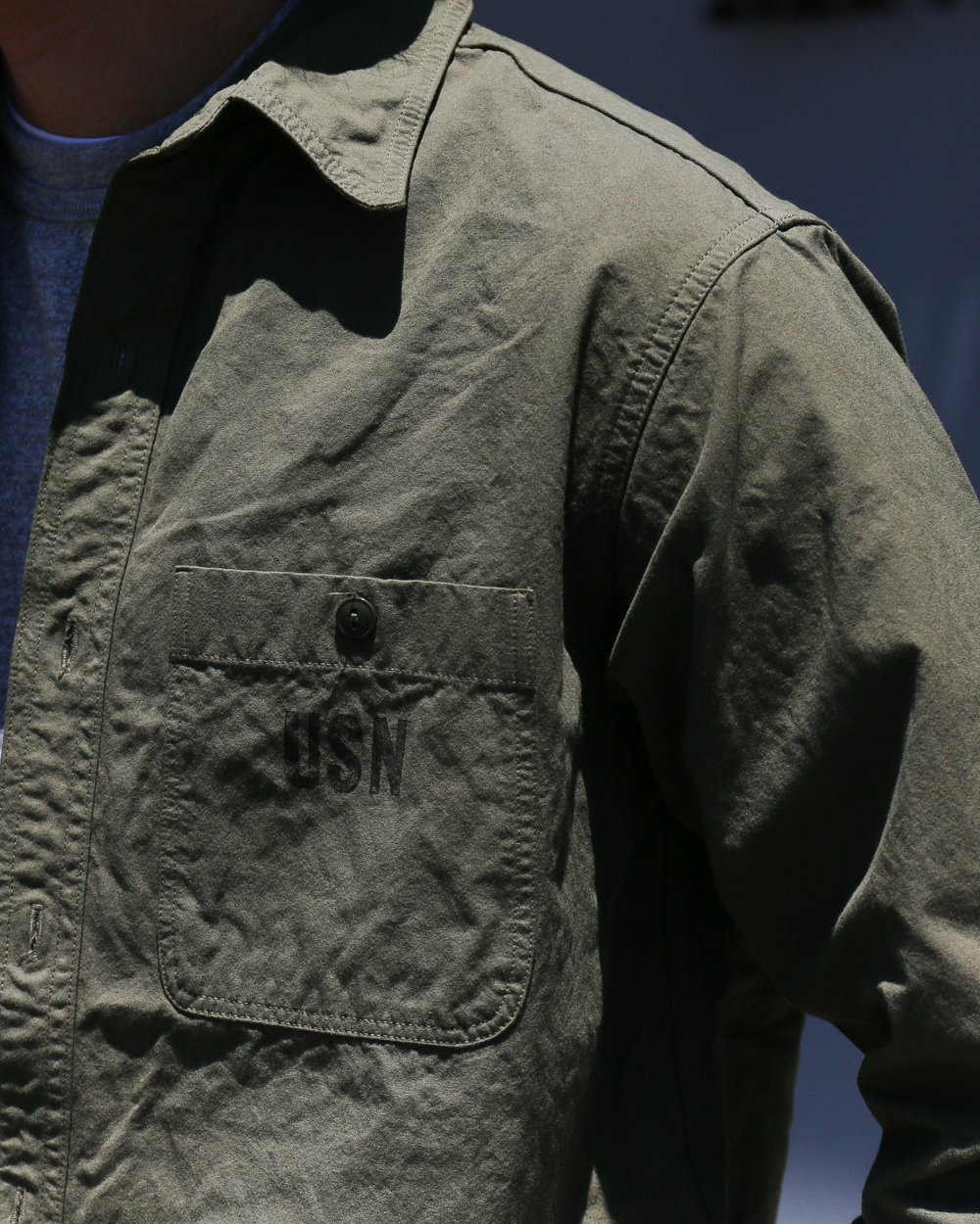 COLIMBO ZB-0302 MARSHAL ISLAND  CREWMANS SHIRT CUSTOM