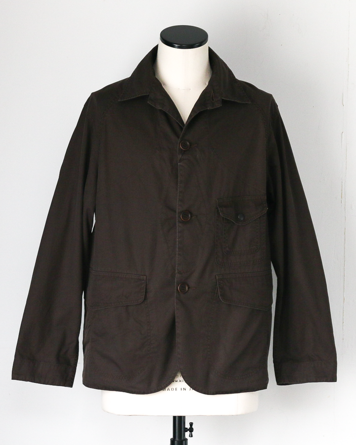 CORONA コロナ CJ001 CORONA・GAME JACKET / Chocolate Brown w/ Bio-wash