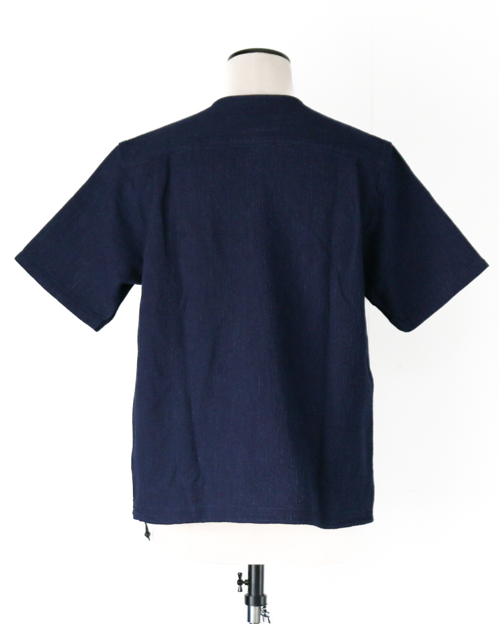 FOB factory F3493 INDIGO WAFFLE Tee Indigo