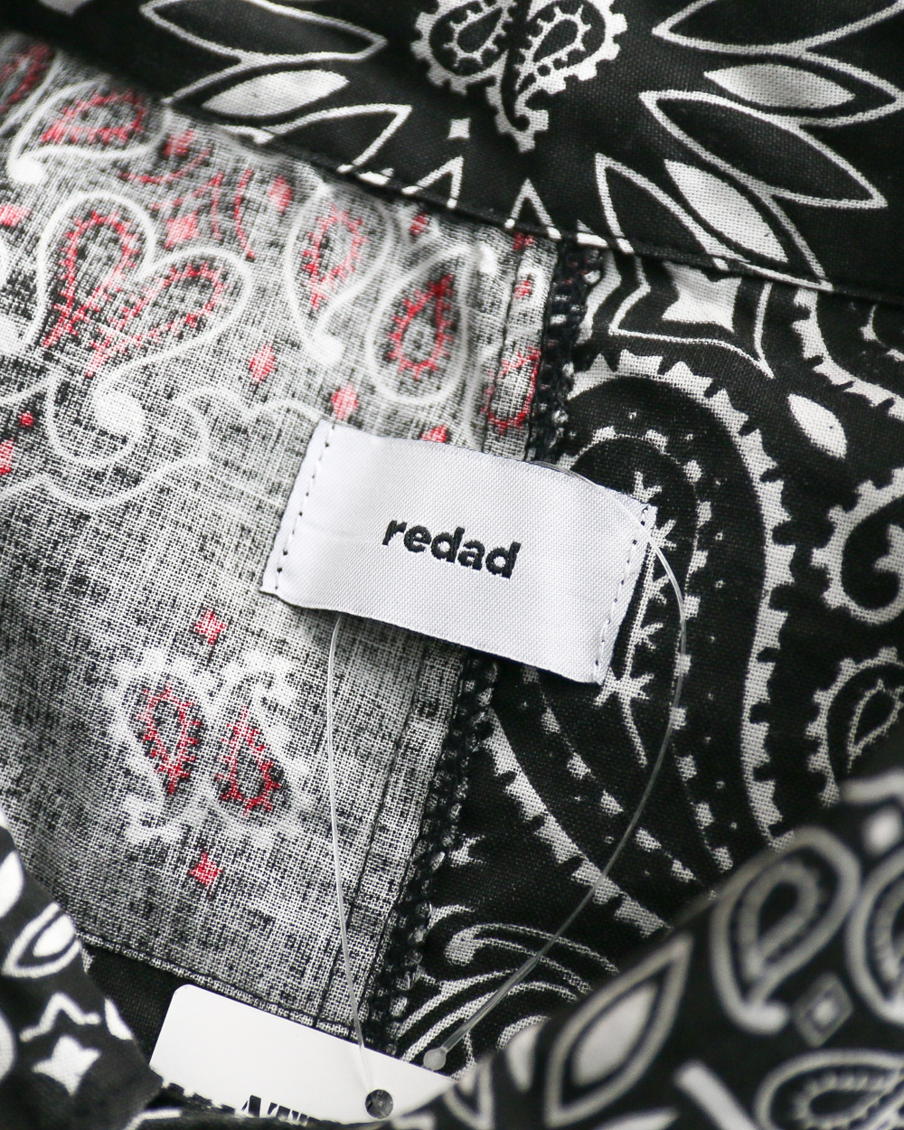 redad レダッド made in USA Bandana Remake Coach Jacket Black A