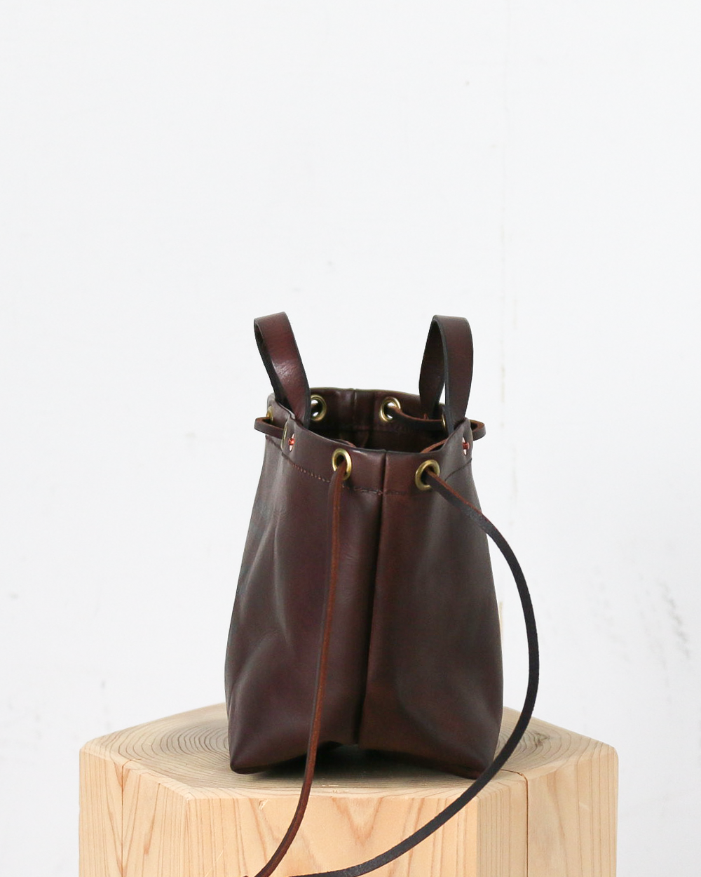 VASCO LEATHER MAIL PURSE BAG VS-212L BROWN