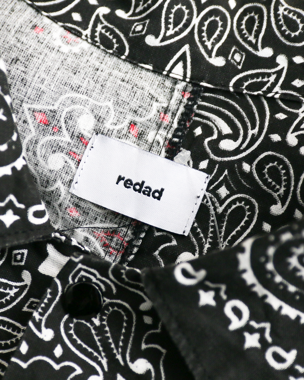 redad レダッド made in USA Bandana Remake Coach Jacket Black C