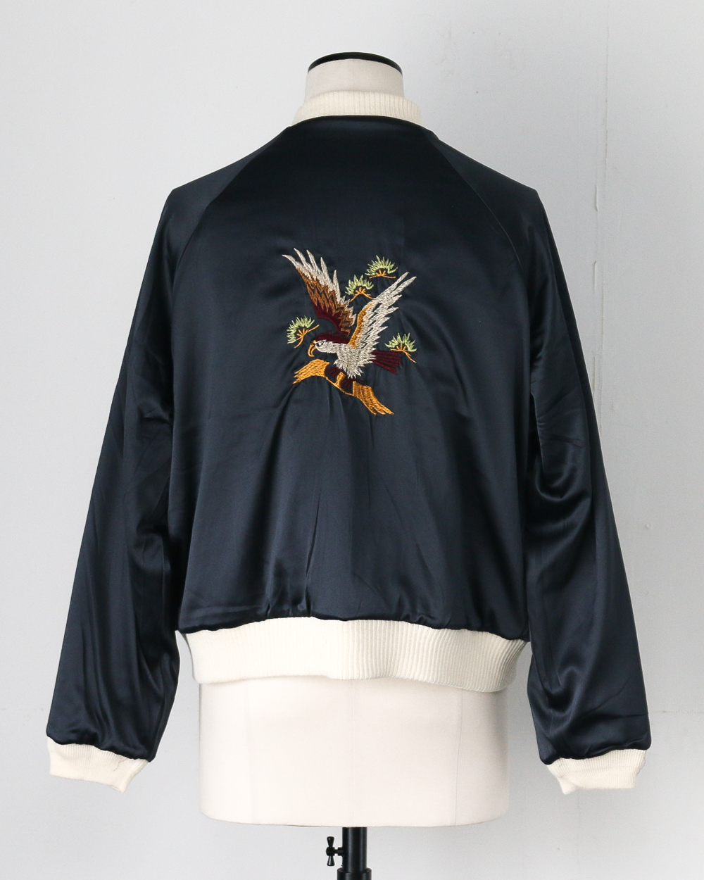 THRIFTY LOOK スリフティルック FRANCE SOUVENIR BLOUSON Navy×Navy