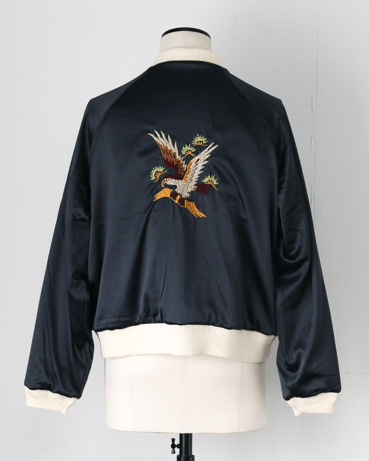 THRIFTY LOOK スリフティルック FRANCE SOUVENIR BLOUSON Navy×Navy