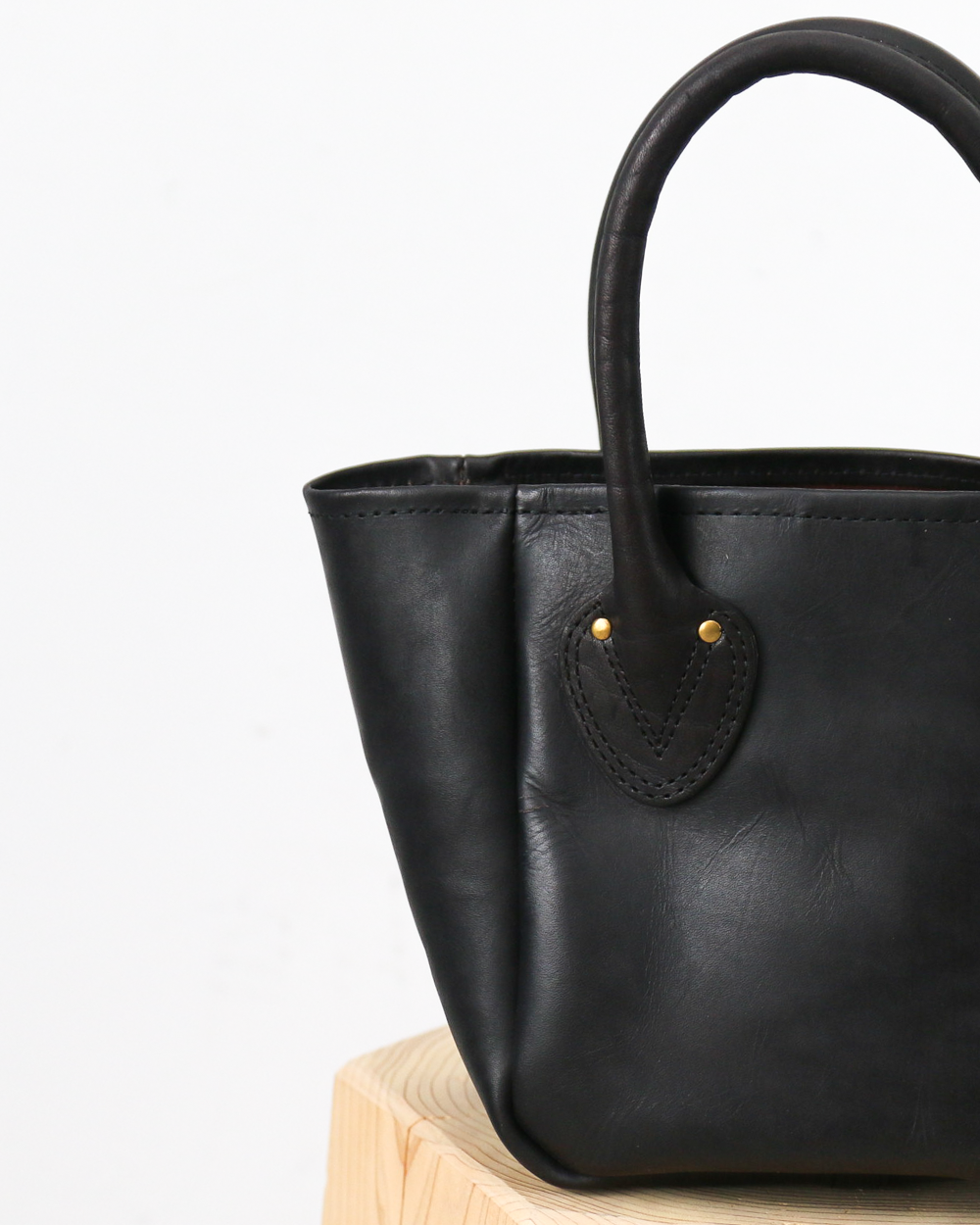 VASCO LEATHER OLD TOTE BAG VS-269L BLACK