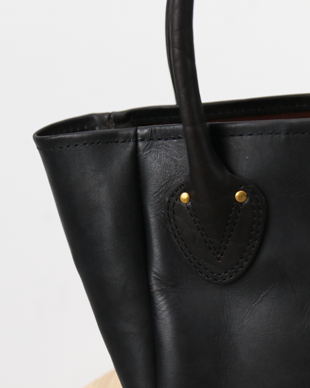 VASCO LEATHER OLD TOTE BAG VS-269L BLACK