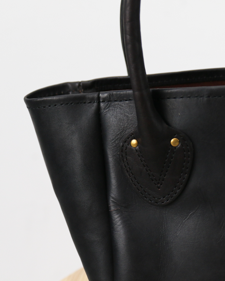 VASCO LEATHER OLD TOTE BAG VS-269L BLACK