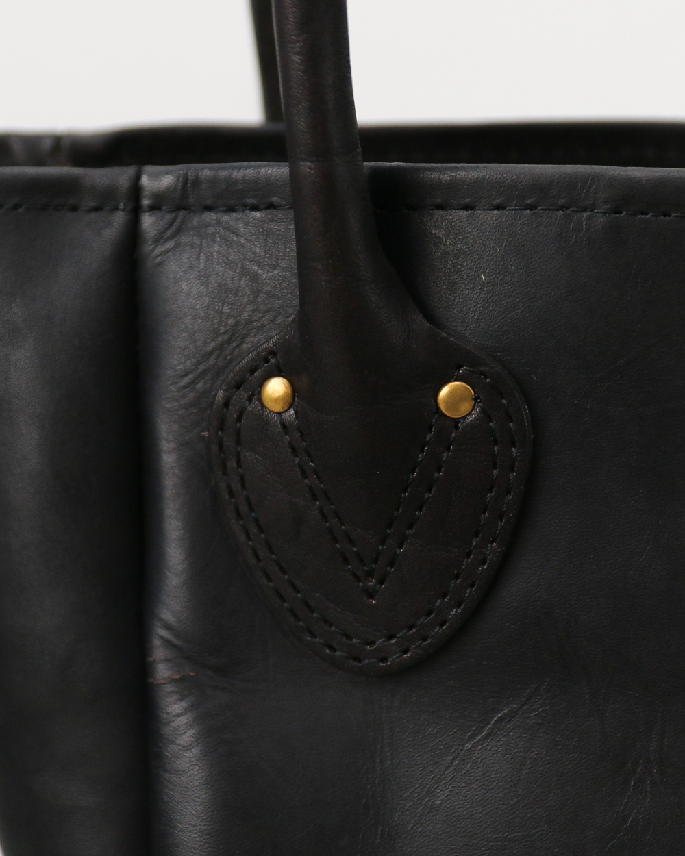 VASCO LEATHER OLD TOTE BAG VS-269L BLACK