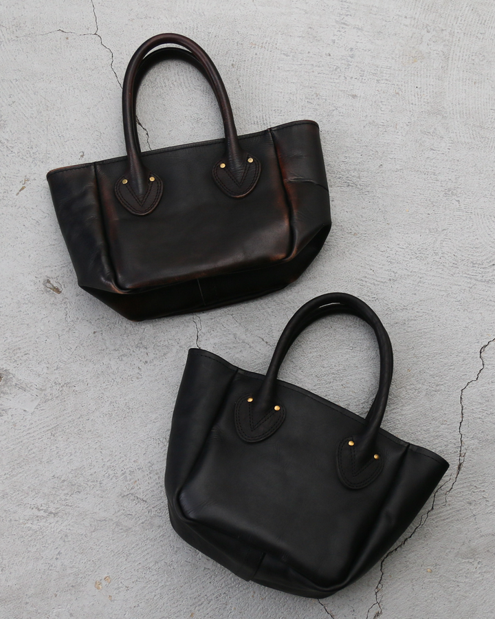 VASCO LEATHER OLD TOTE BAG VS-269L BLACK