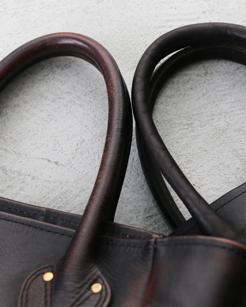VASCO LEATHER OLD TOTE BAG VS-269L BLACK