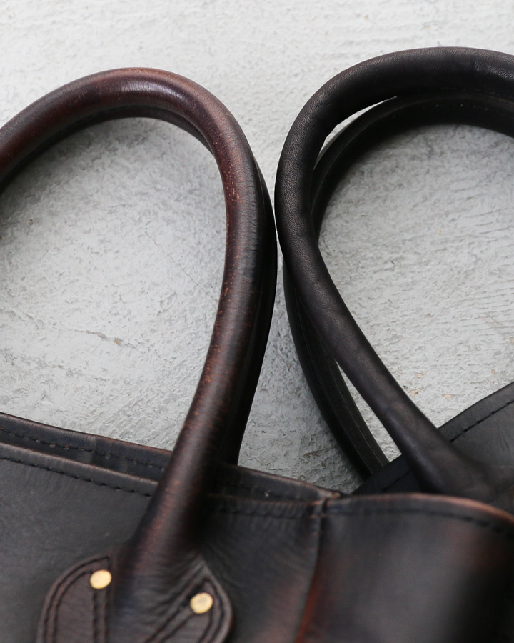 VASCO LEATHER OLD TOTE BAG VS-269L BLACK