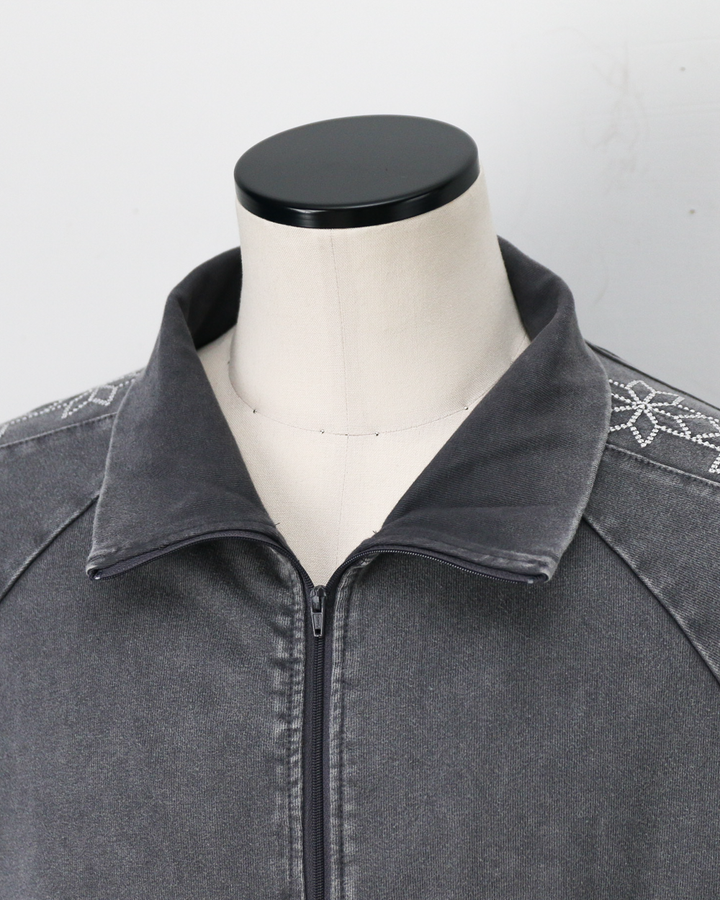 SUNNY SPORTS サニースポーツ Valero Star Track Jacket Grey