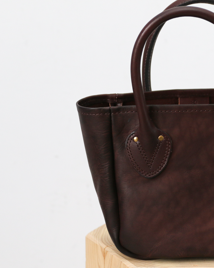 VASCO LEATHER OLD TOTE BAG VS-269L BROWN