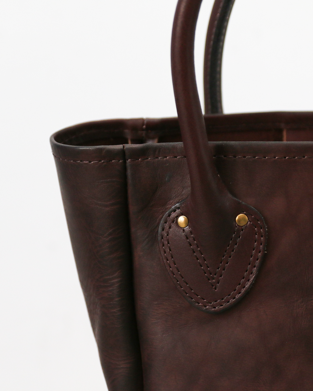 VASCO LEATHER OLD TOTE BAG VS-269L BROWN