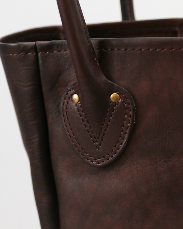 VASCO LEATHER OLD TOTE BAG VS-269L BROWN