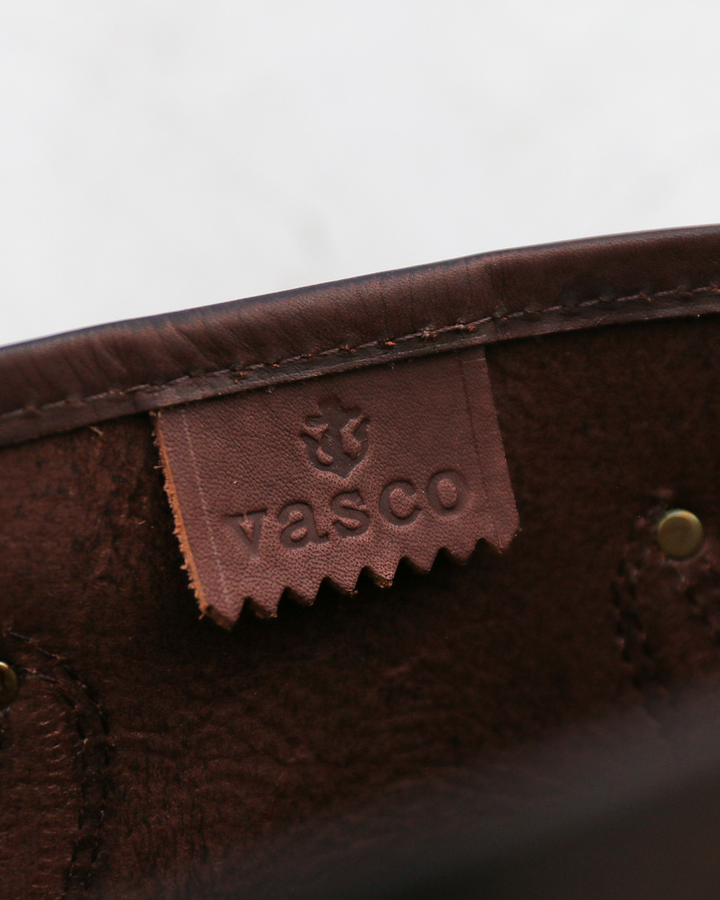 VASCO LEATHER OLD TOTE BAG VS-269L BROWN
