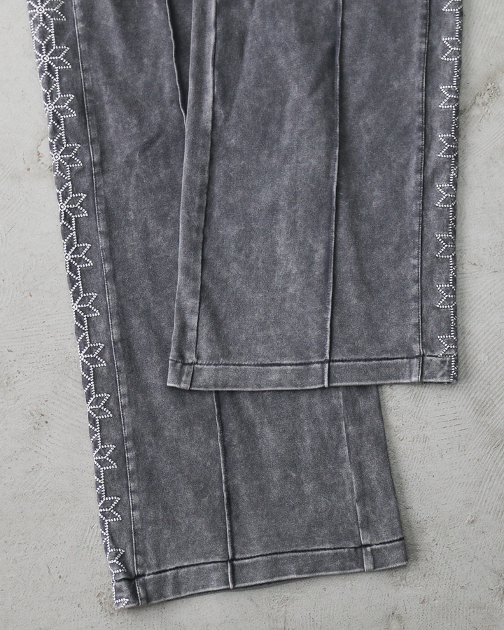 SUNNY SPORTS サニースポーツ Valero Star Track Pants Grey