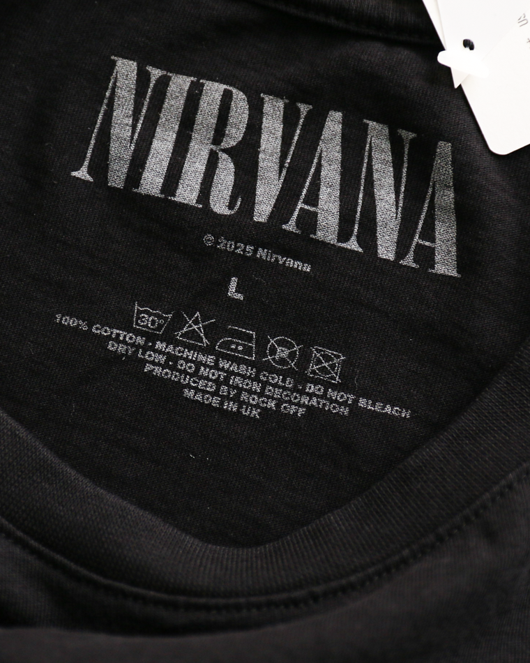 THRIFTY LOOK "NIRVANA" TEE Black